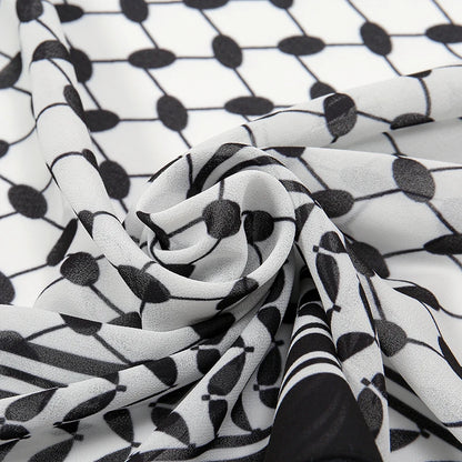 Chiffon Keffiyeh Hijab