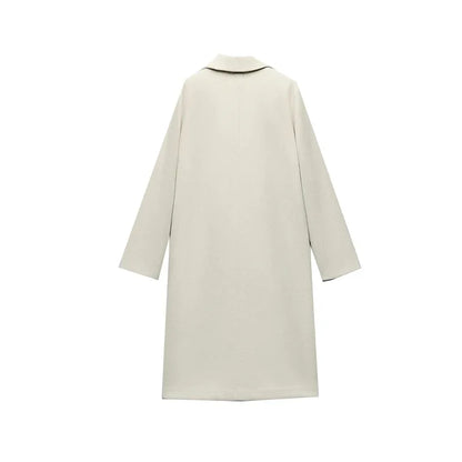Winter Wool Trench Coat