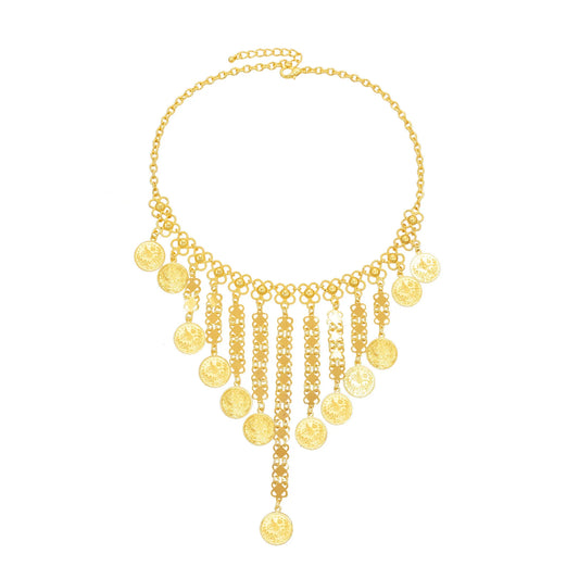 Gold Coin Necklace