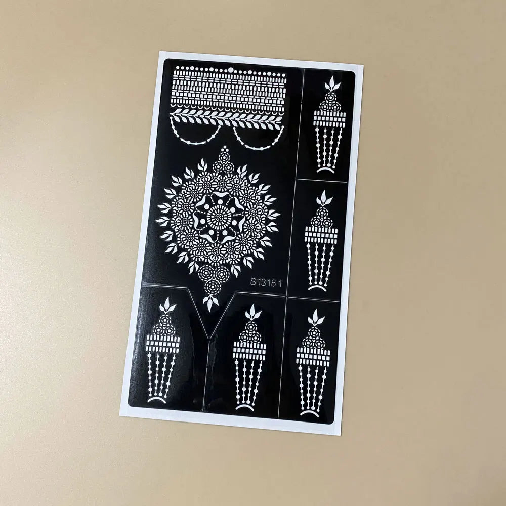 Reusable Henna Stencil