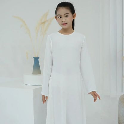 Girl's Plain Dress