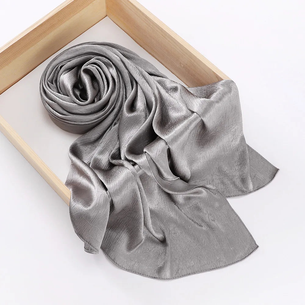 Crinkle Silk Hijab