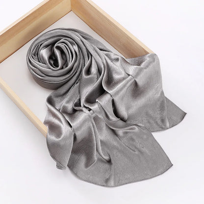 Crinkle Silk Hijab