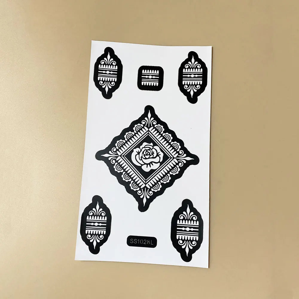 Reusable Henna Stencil