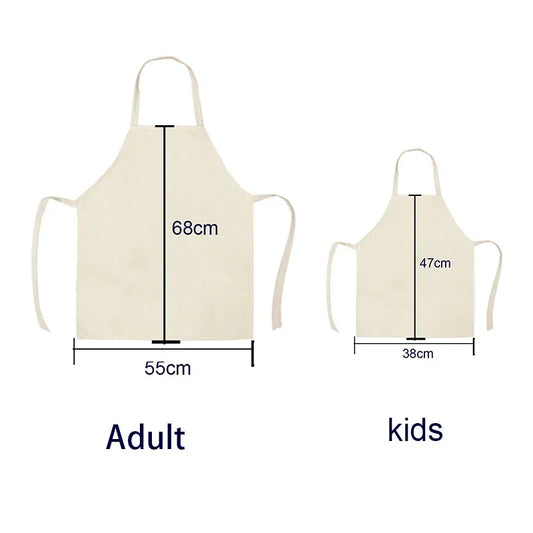Cotton Apron for Adults and Kids