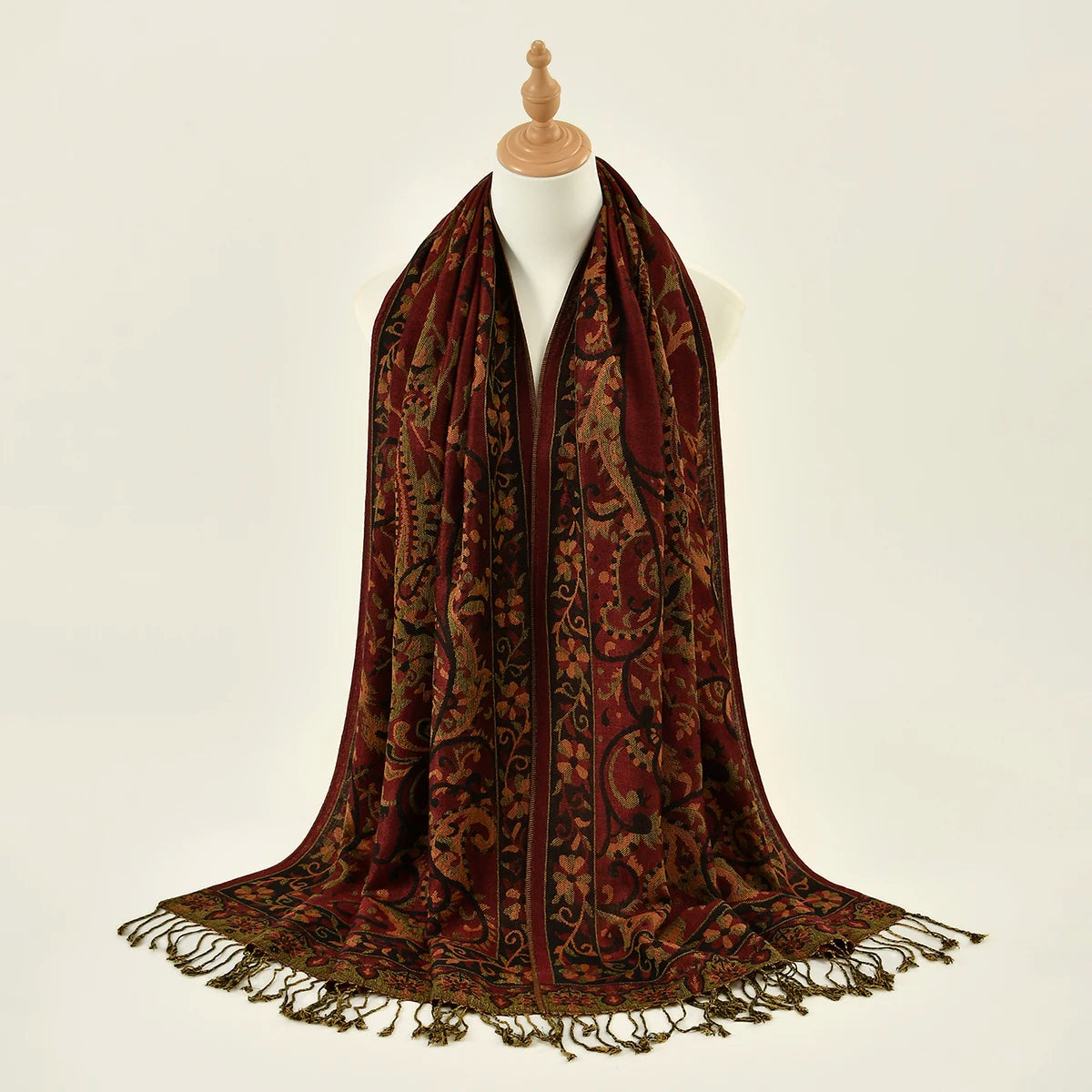 Floral Pashmina Hijab