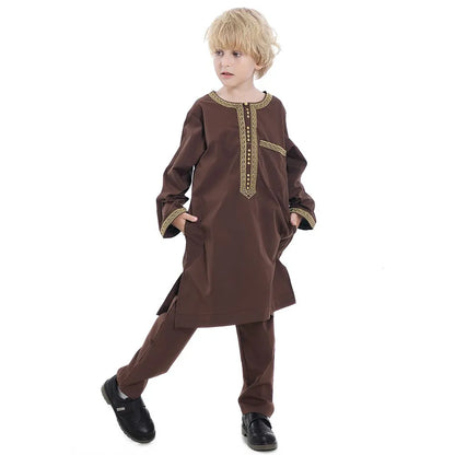 Two-Piece Thobe for Boys