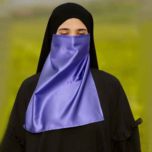 Satin Silk Niqab