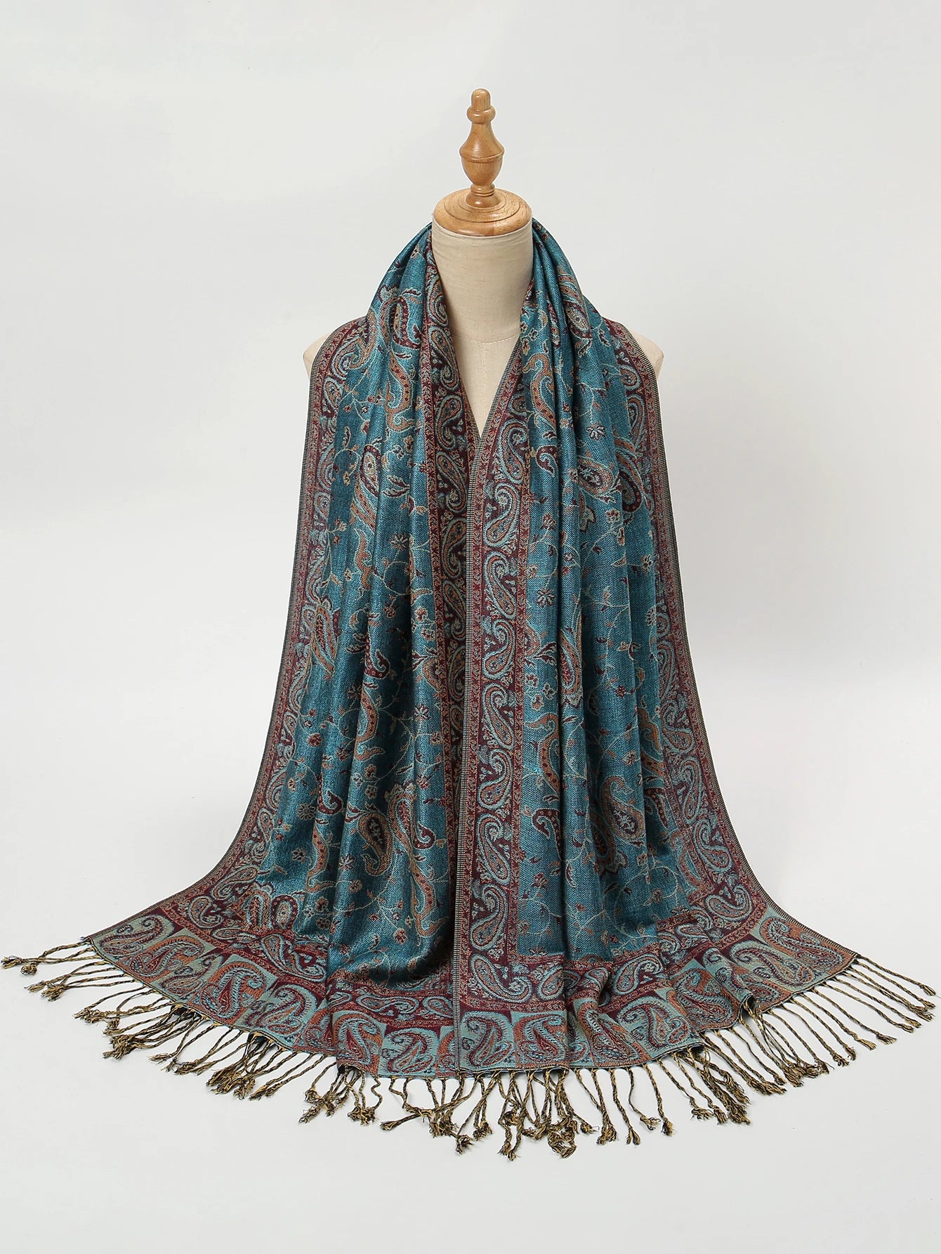 Floral Pashmina Hijab