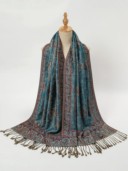 Floral Pashmina Hijab
