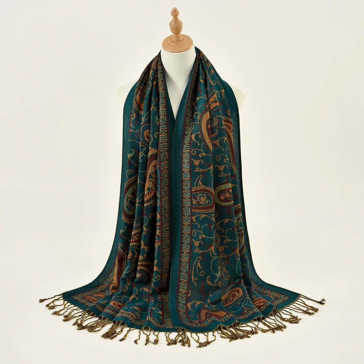 Floral Pashmina Hijab