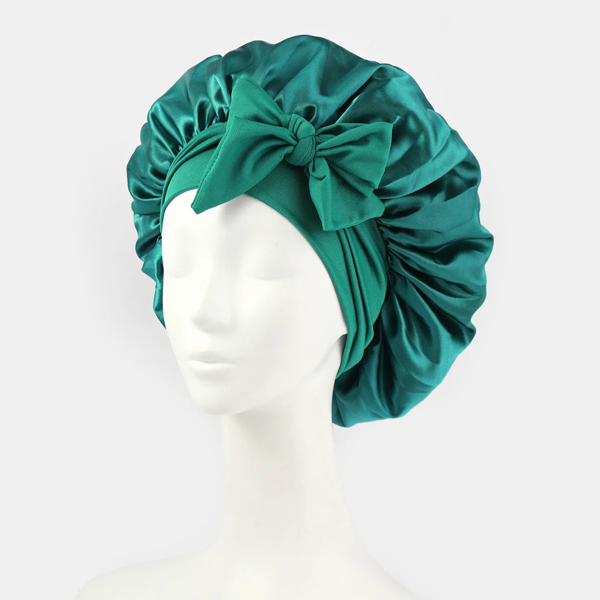Adjustable Silk Satin Bonnet