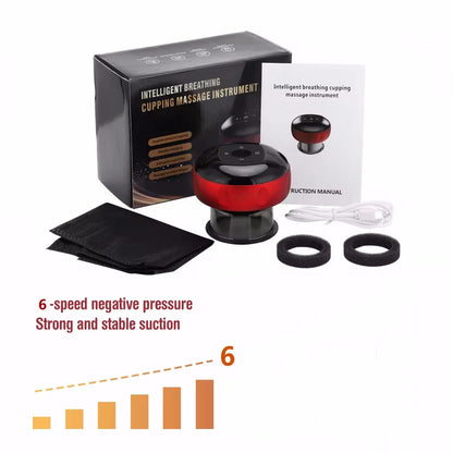 Smart Red Light Therapy Cupping Massager