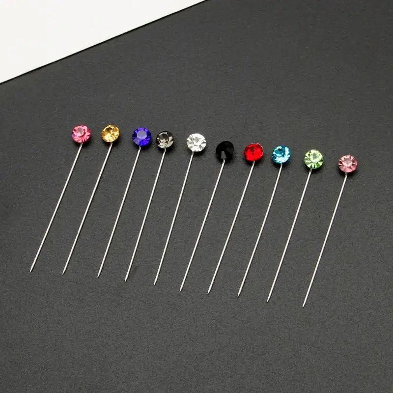 30 Rhinestone Hijab Pins