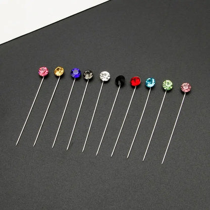 30 Rhinestone Hijab Pins