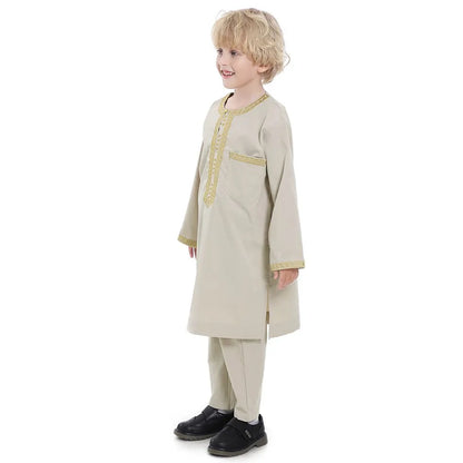 Two-Piece Thobe for Boys