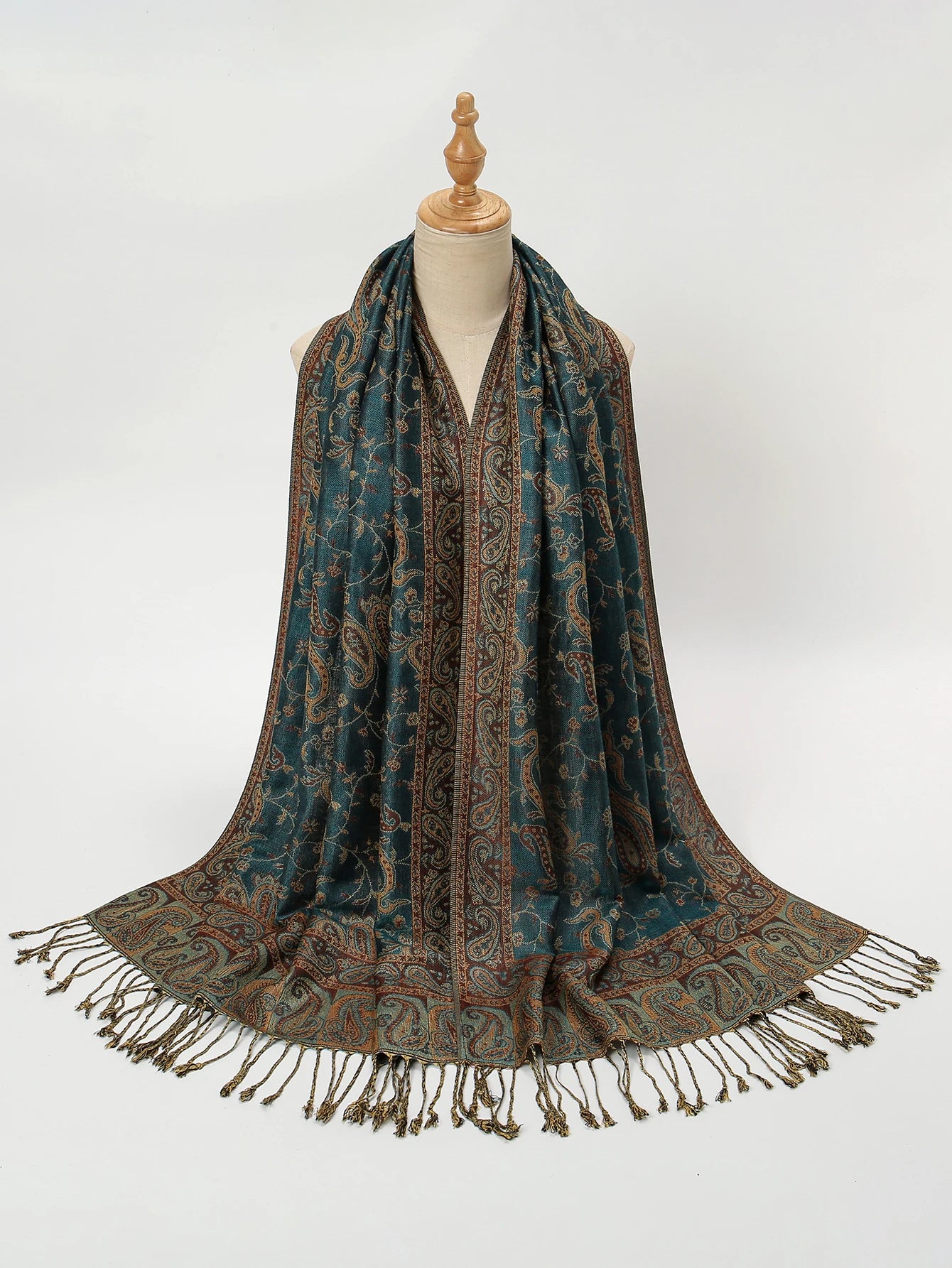Floral Pashmina Hijab