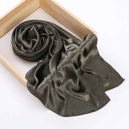Crinkle Silk Hijab