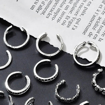 Set of 12 Toe Rings