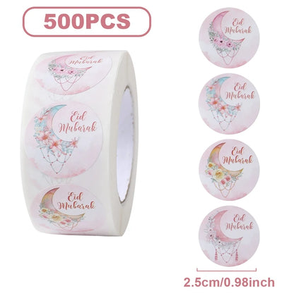 Roll of Eid Mubarak Stickers