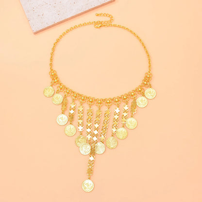 Gold Coin Necklace