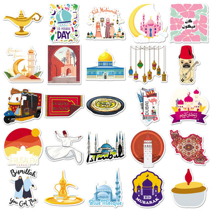 10/50 Middle Eastern Inspired Stickers