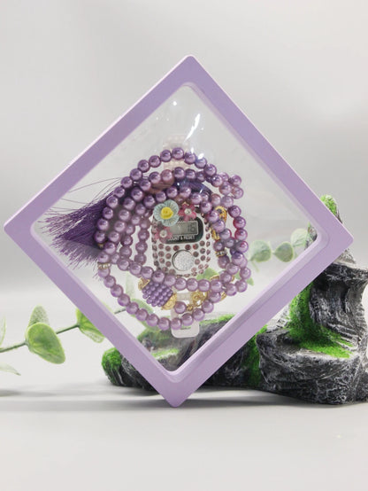 99 Bead Misbaha & Matching Tally Counter Gift