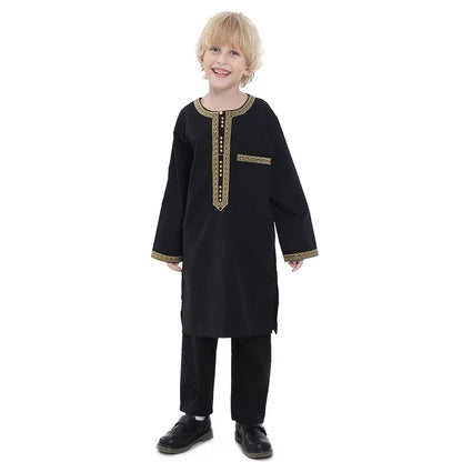 Two-Piece Thobe for Boys