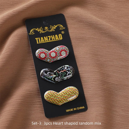 Set of 3 Hijab Pin Clips for Girls