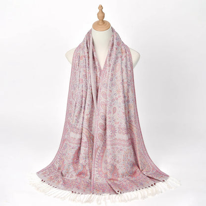 Floral Pashmina Hijab