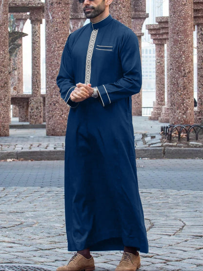 Neck Detail Jubba Thobe