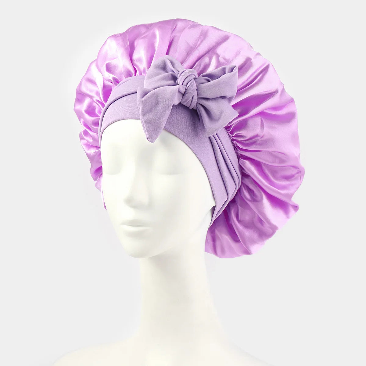 Adjustable Silk Satin Bonnet