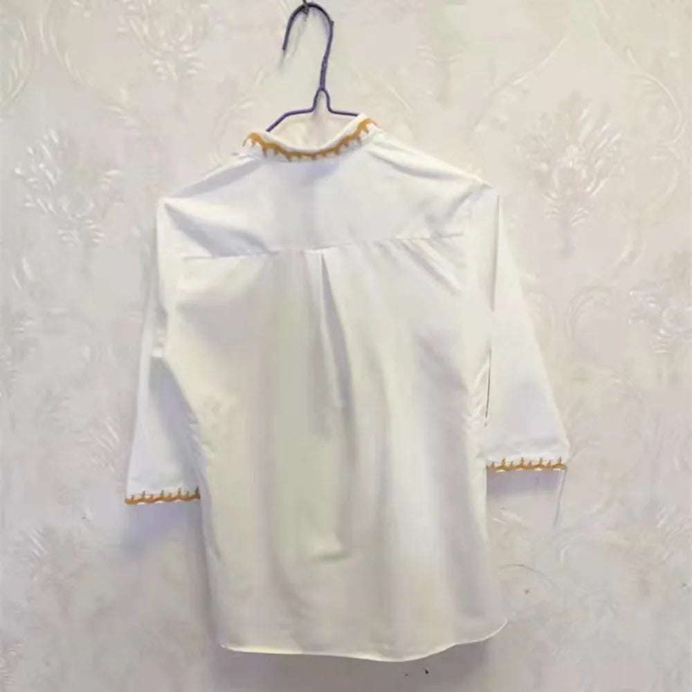 Embroidered Two-Piece Set for Boys