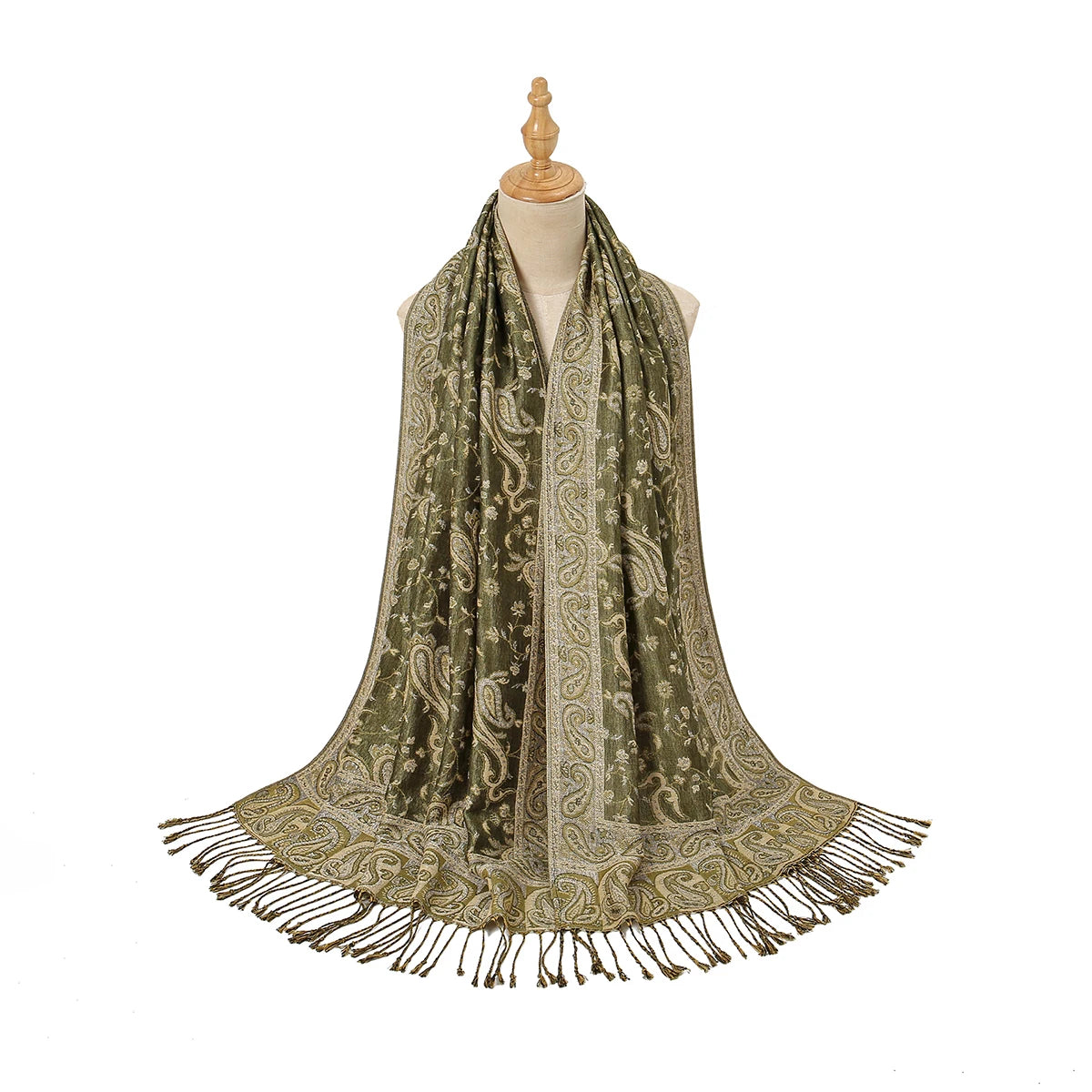 Floral Pashmina Hijab