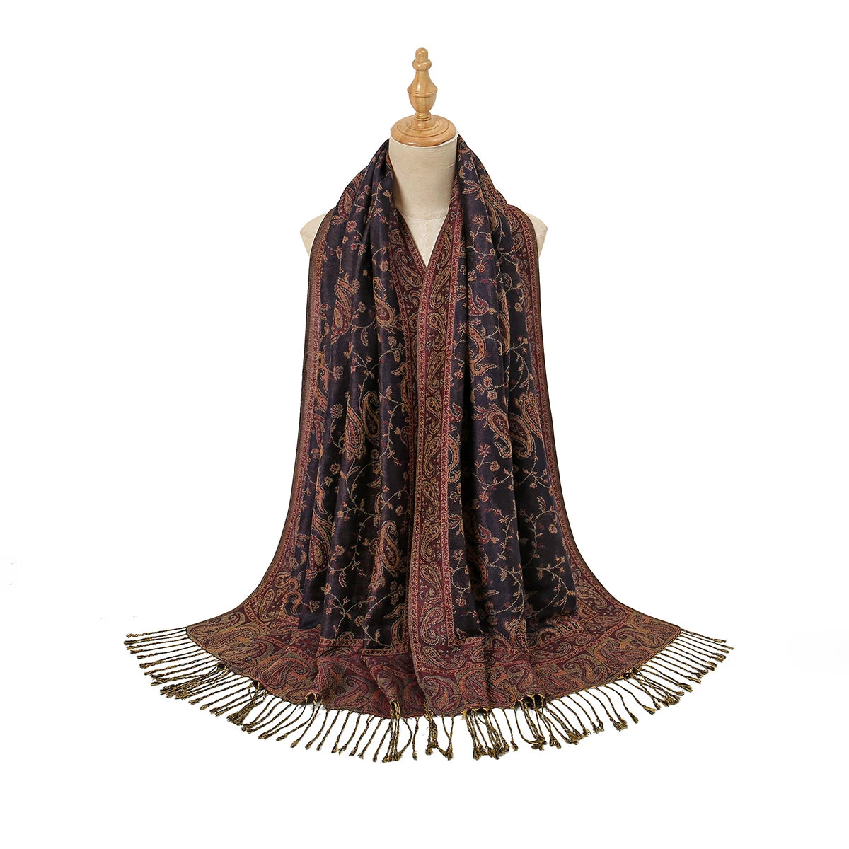 Floral Pashmina Hijab