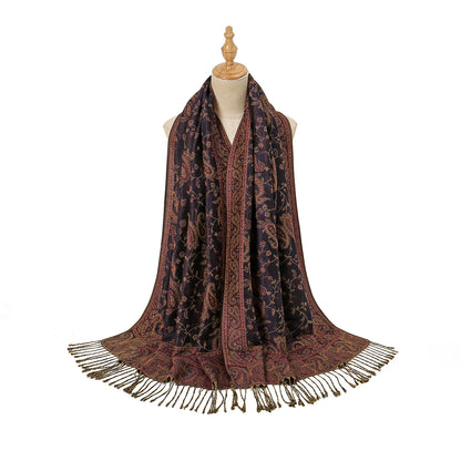 Floral Pashmina Hijab