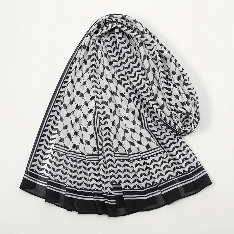 Chiffon Keffiyeh Hijab