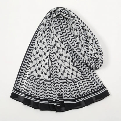 Chiffon Keffiyeh Hijab