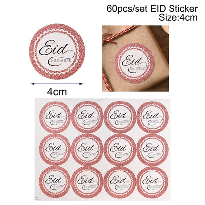 Roll of Eid Mubarak Stickers