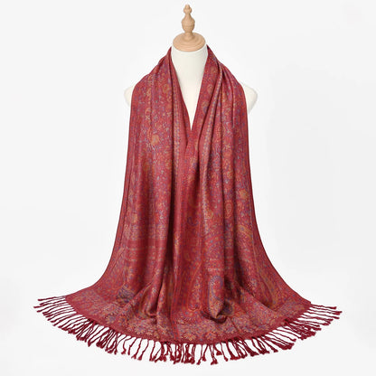 Floral Pashmina Hijab