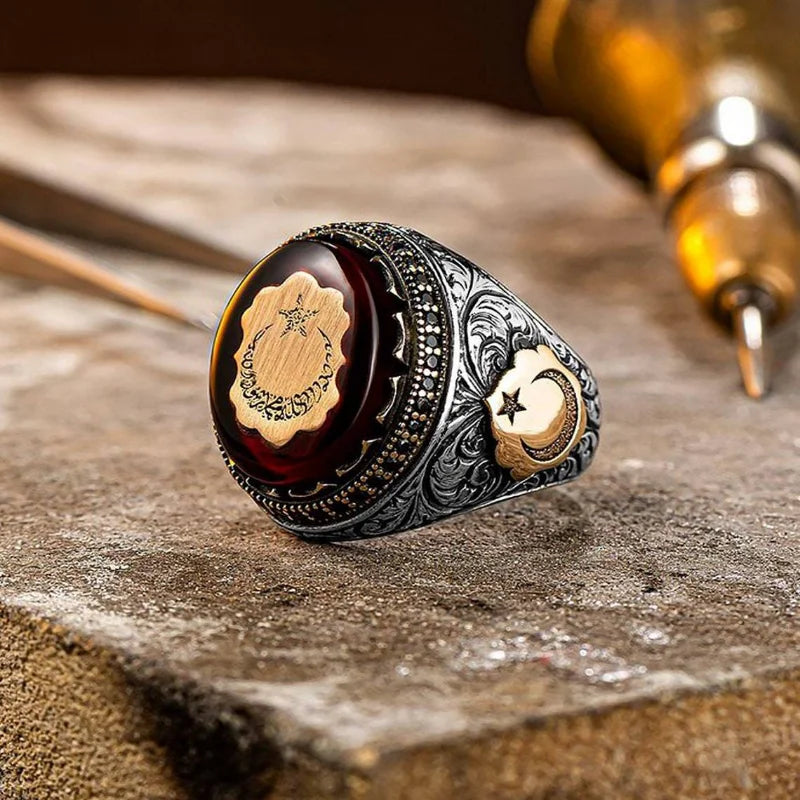 Vintage Hand Engraved Ring