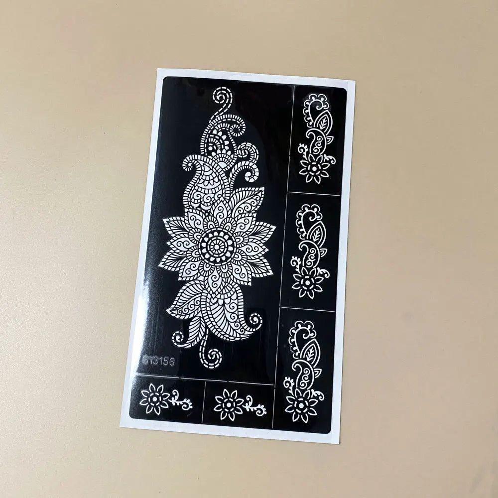 Reusable Henna Stencil