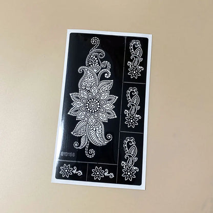Reusable Henna Stencil