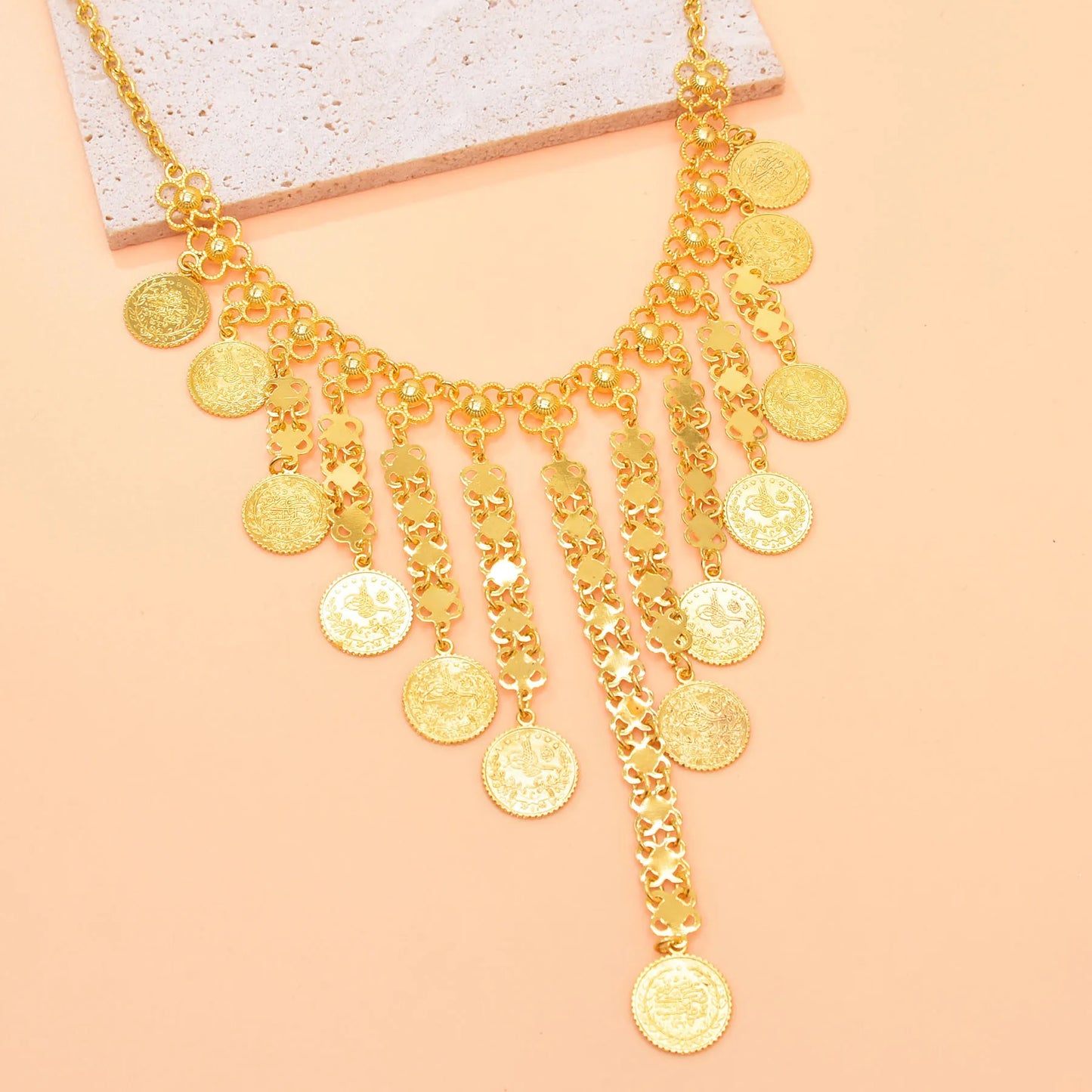 Gold Coin Necklace