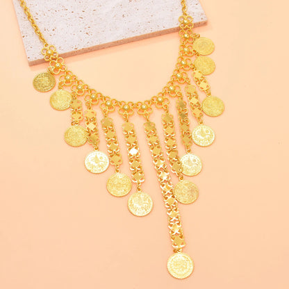 Gold Coin Necklace