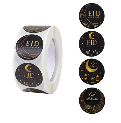 Roll of Eid Mubarak Stickers