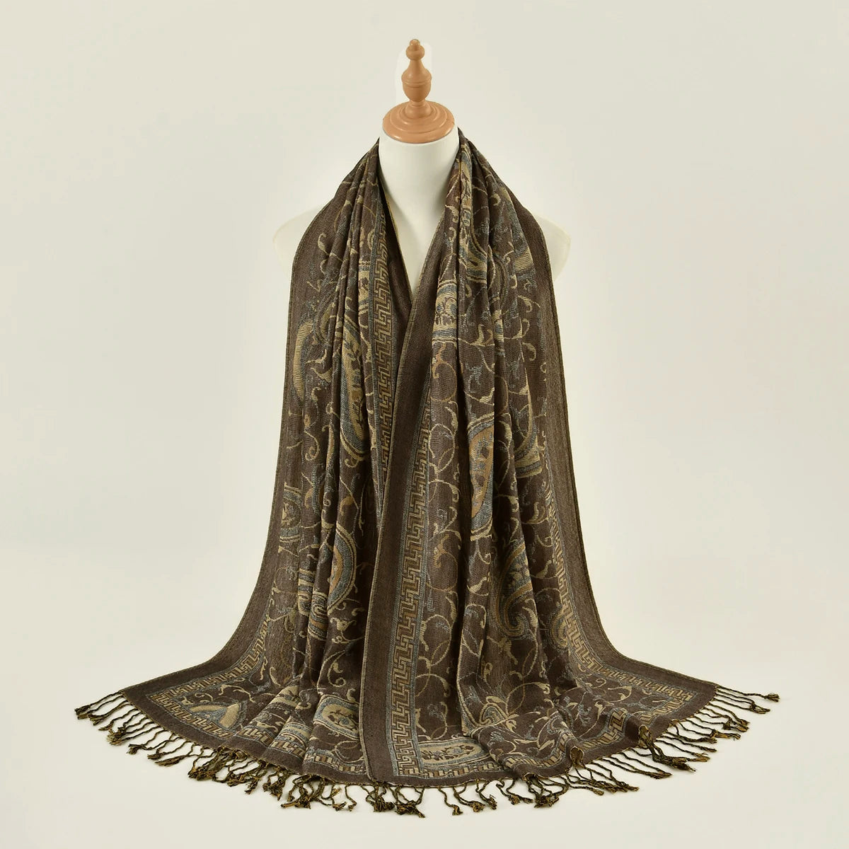 Floral Pashmina Hijab