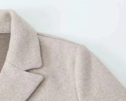 Winter Wool Trench Coat