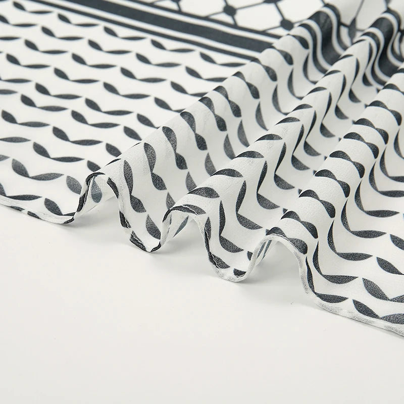 Chiffon Keffiyeh Hijab