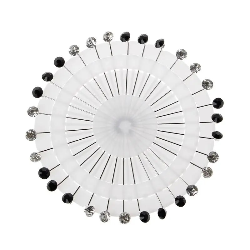 30 Rhinestone Hijab Pins